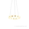 Nordic Light Luxury Pearl Dining Room Chandelier moderne